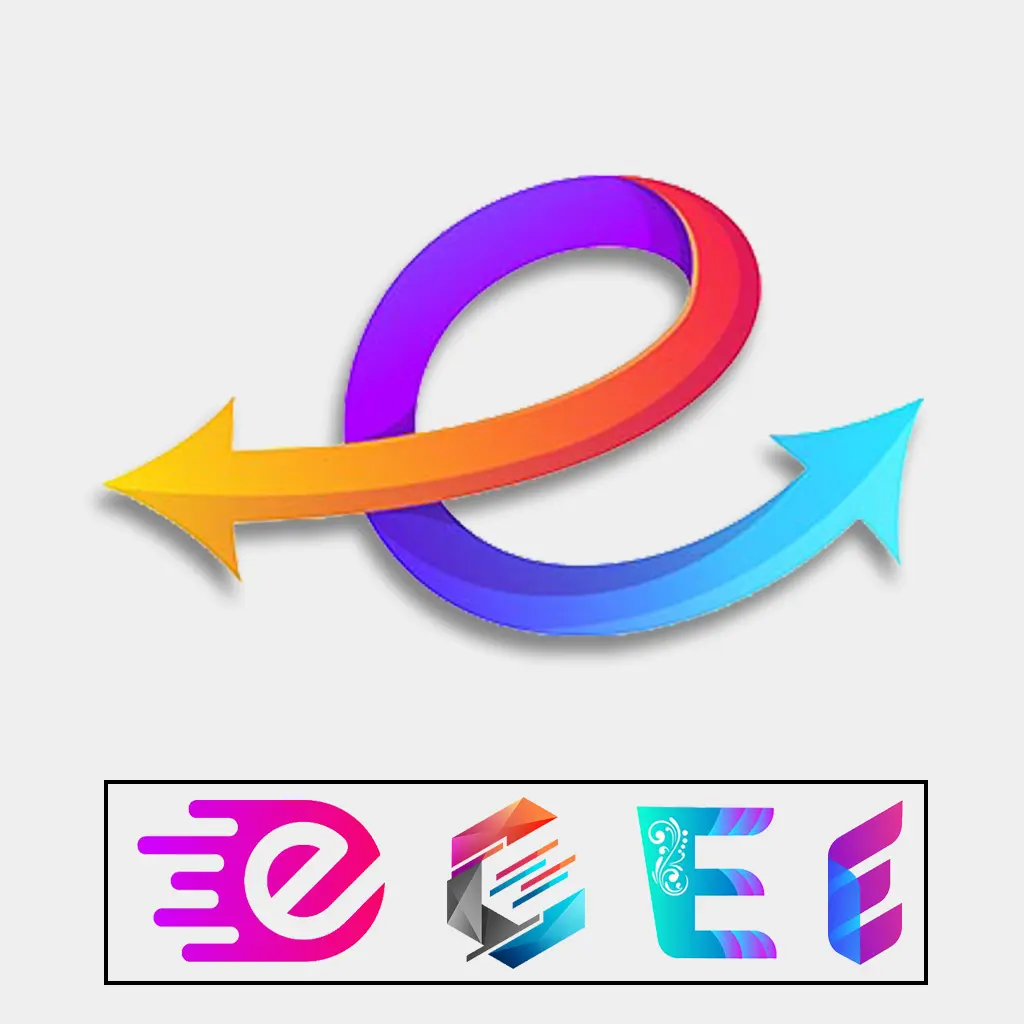 دانلود لوگو حرف E