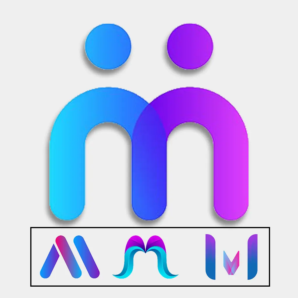 دانلود لوگو حرف M