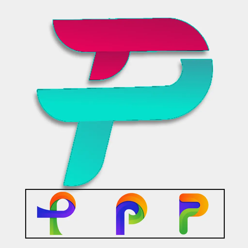 دانلود لوگو حرف P