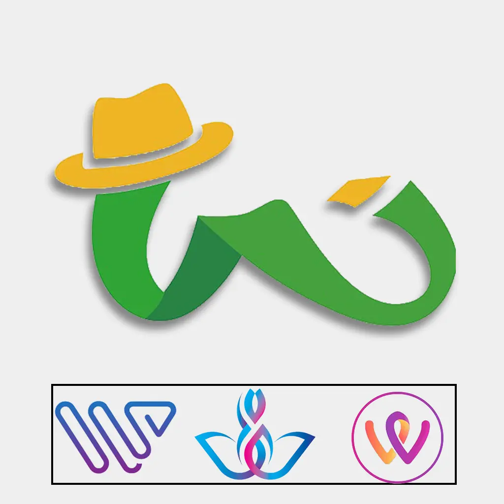 دانلود لوگو حرف W